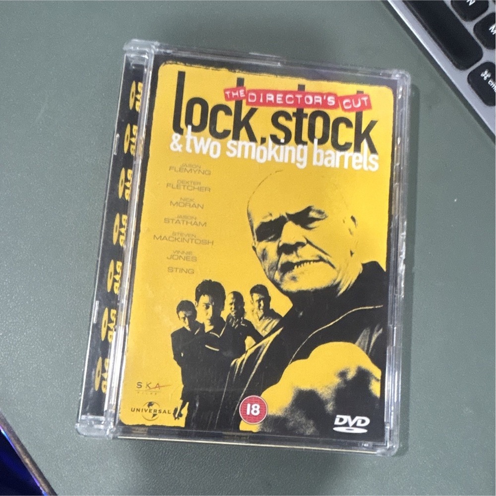 Universal Lock, Stock and Two Smoking Barrels Director's Cut DVD R PAL Region 2